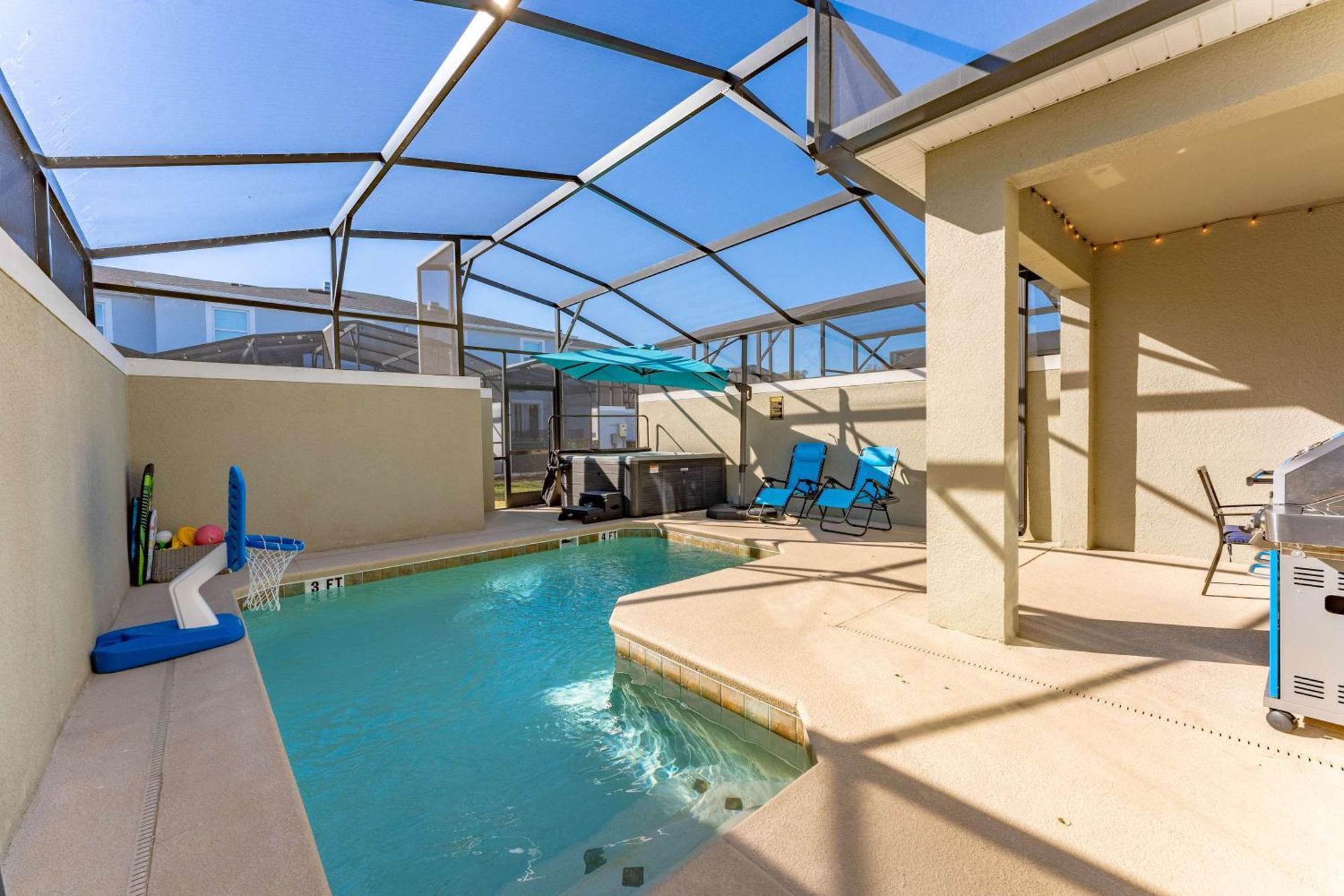 Private Disney Oasis With Pool Hot Tub Ps5 And Modern Amenities Villa Kissimmee Exterior photo